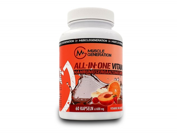 Musclegeneration All-In-One Vitamin 60 Kapseln