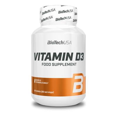 BioTech USA Vitamin D3 50mcg 60 Tabletten