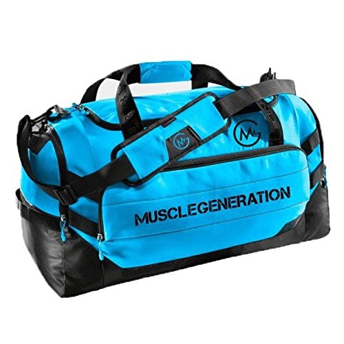 Musclegeneration Sporttasche blau/schwarz